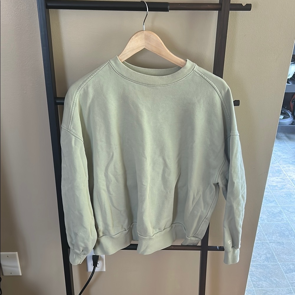 Everlane The Track Oversized Crew Sweatshirt - XL